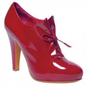 Francesine vernice rosso
