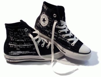 converse bianche strappate gratis