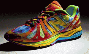 scarpe running colorate